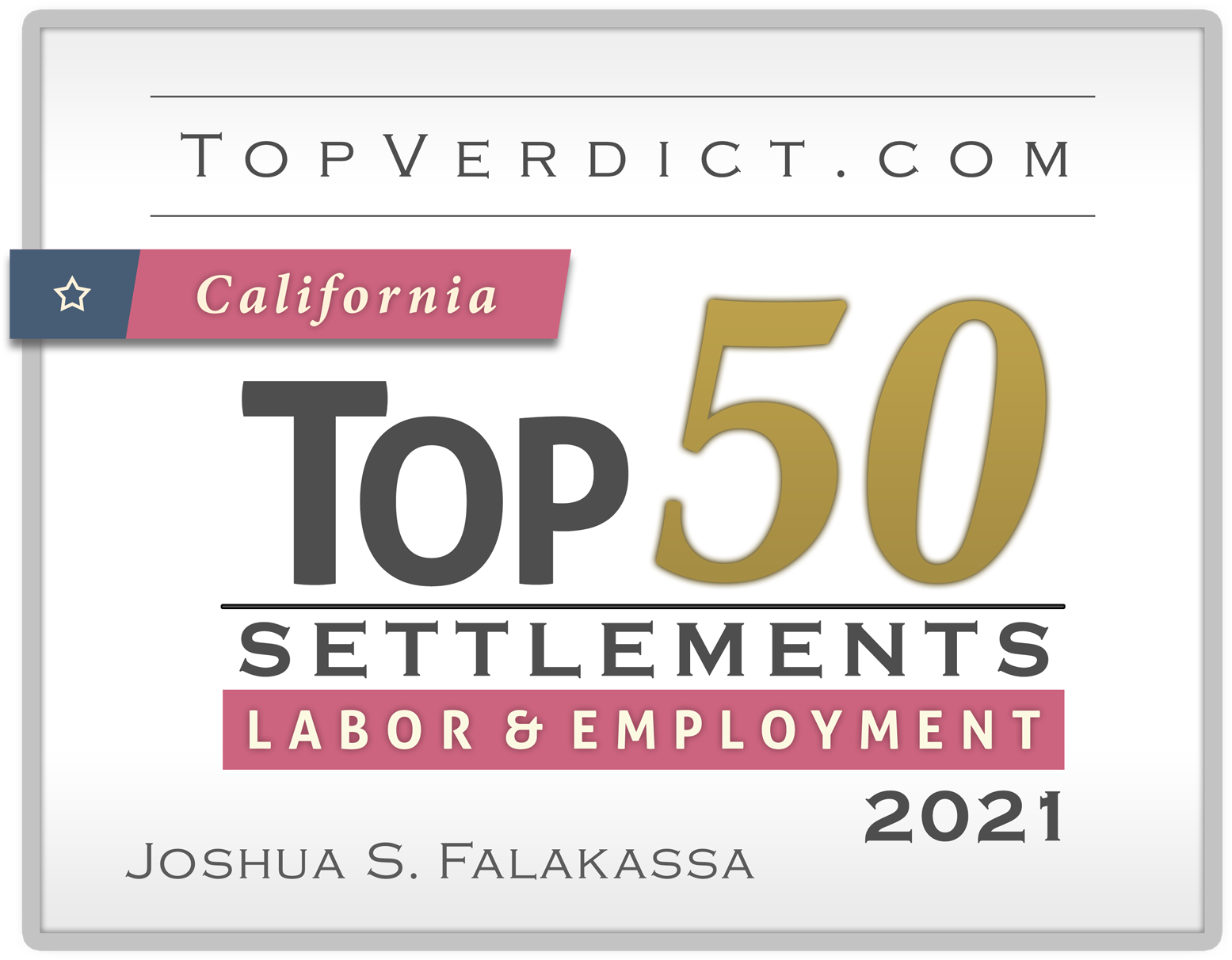 Top 50 Labor & Employment Settlements